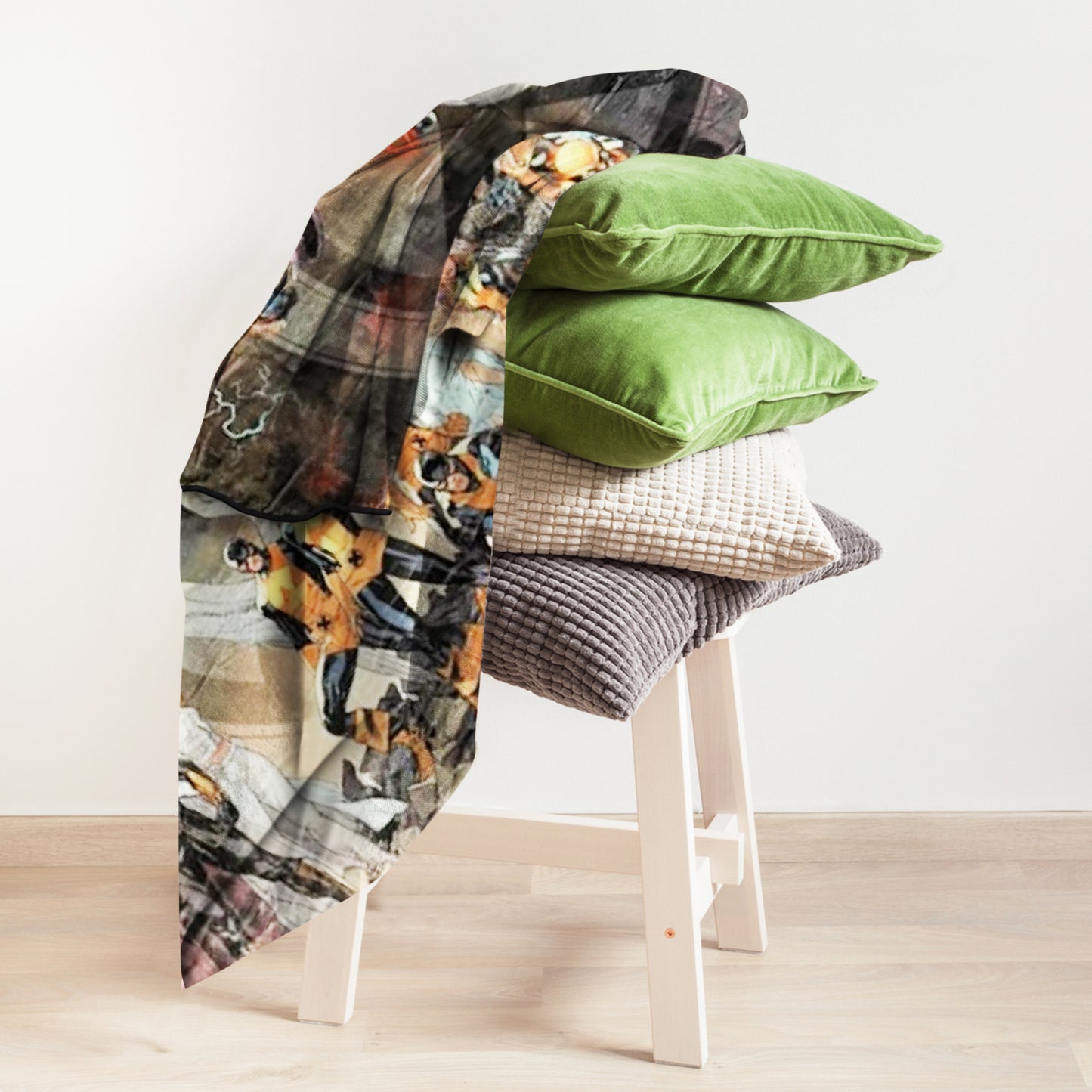 Marvel X-Men X-Force Fleece Softest Throw Blanket| Measures 60 x 45 Inches