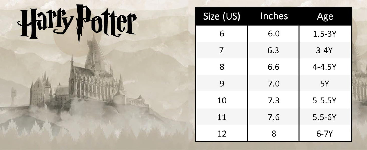 Bazillion Dreams Harry Potter Boy's Lighted Athletic Sneaker