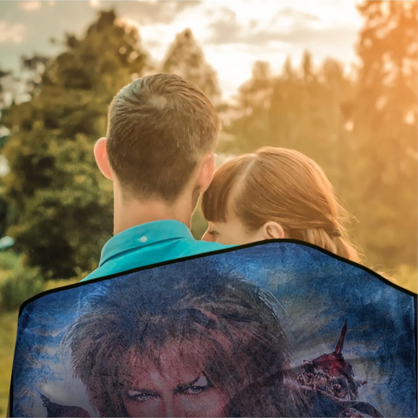 Jim Henson's Labyrinth Fleece Softest Comfy Throw Blanket for Adults & Kids| Measures 60 x 45 Inches