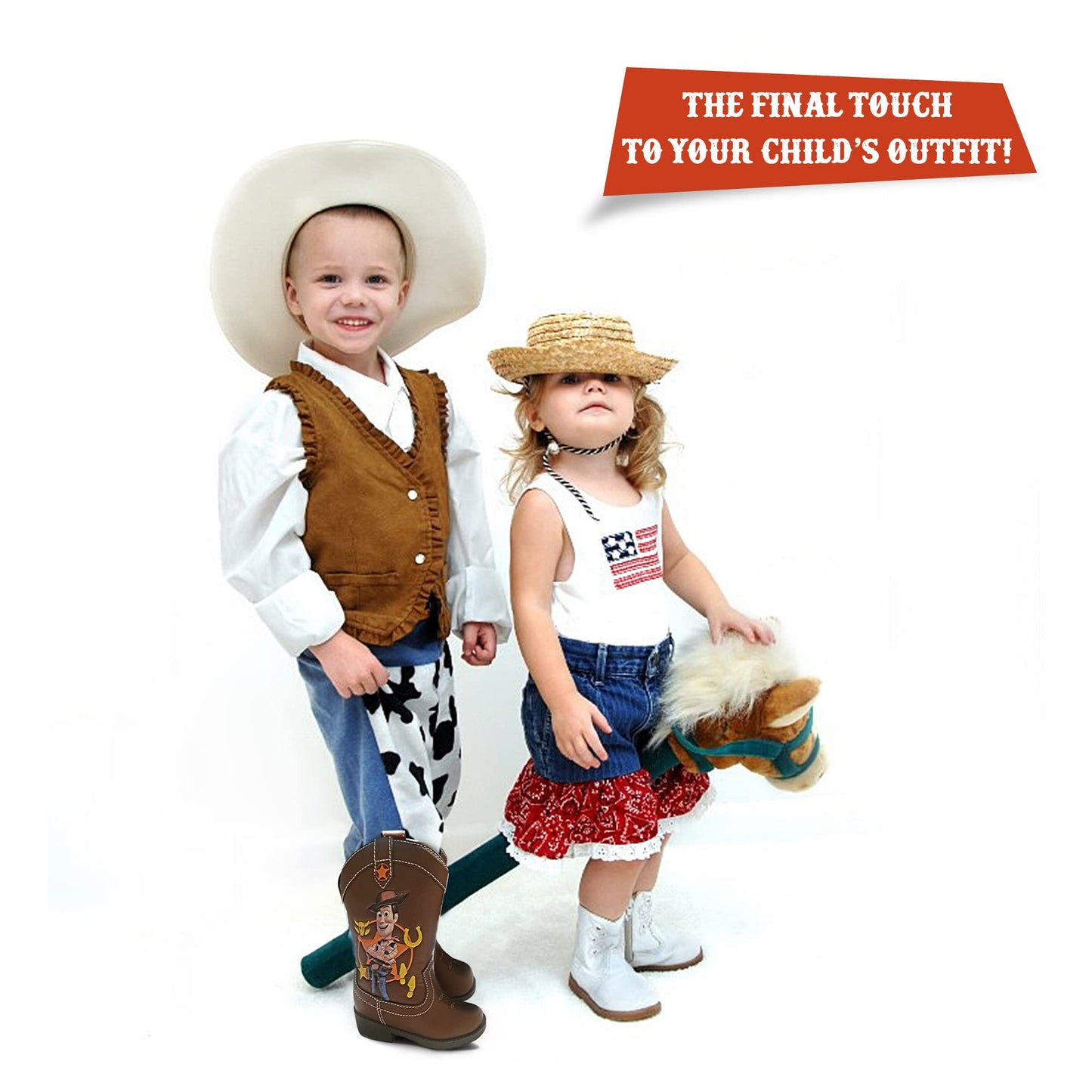 Disney Toy Story Boy's Woody Boot (Toddler/Little Kid)