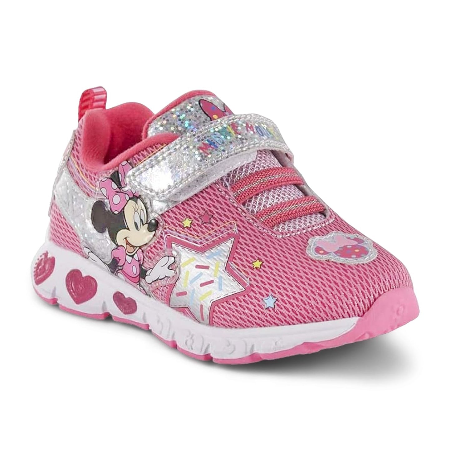Toddler Girls' Minnie Mouse Light-Up Sneaker Shoes