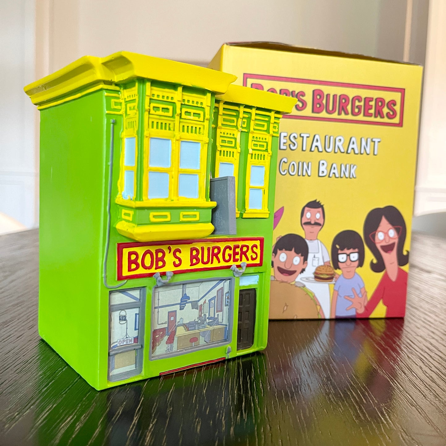 Bob's Burgers Piggy Bank Merchandise - Collection for Fans as an Exclusive Bob's Burgers Fans - A Gift for Adults and Children - Officially Licensed