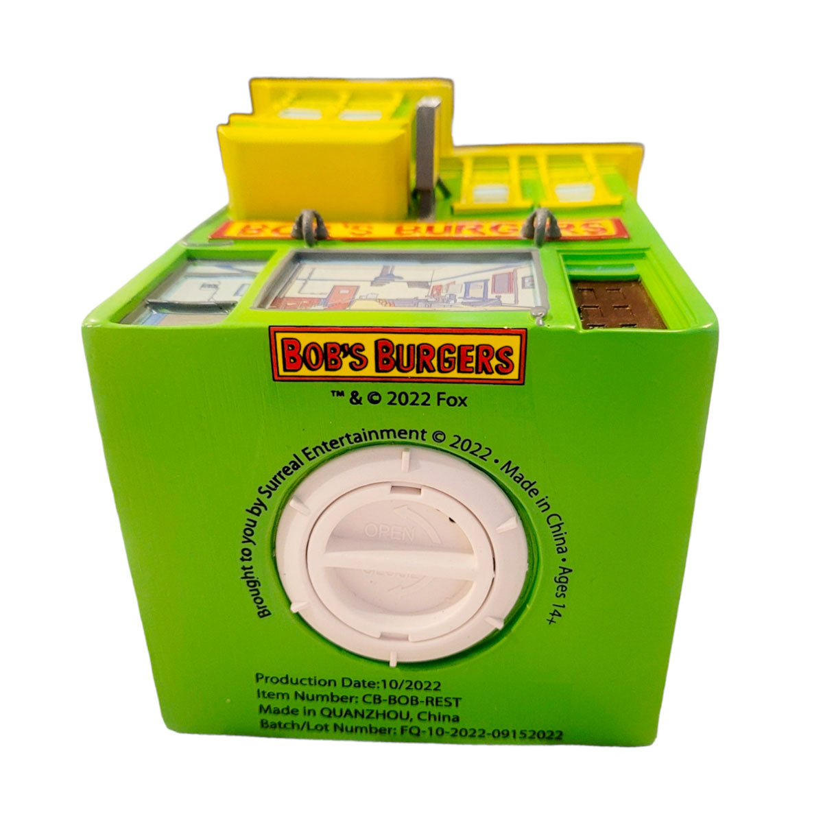 Bob's Burgers Piggy Bank Merchandise - Collection for Fans as an Exclusive Bob's Burgers Fans - A Gift for Adults and Children - Officially Licensed