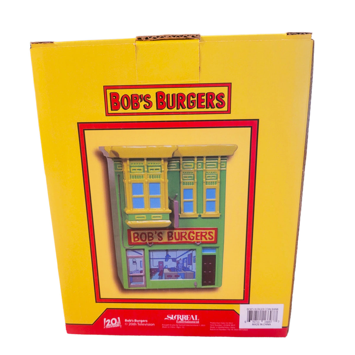 Bob's Burgers Piggy Bank Merchandise - Collection for Fans as an Exclusive Bob's Burgers Fans - A Gift for Adults and Children - Officially Licensed