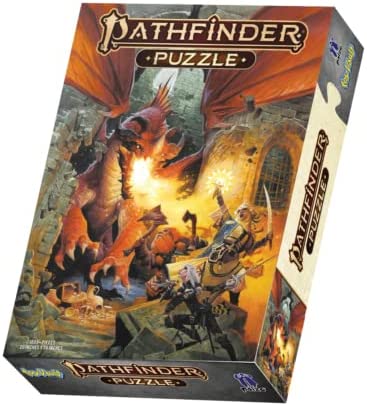 Toy Vault Pathfinder Game Puzzle: Core Rulebook, 1000-Piece Jigsaw 20 x 26 Inch