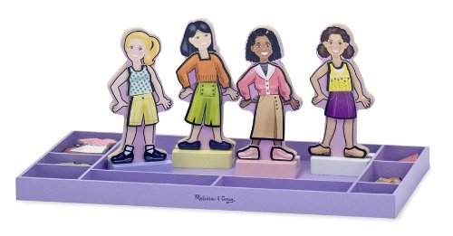 Melissa & Doug Best Friends forever Deluxe Magnetic Dress - Up