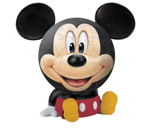 4" Esphera Disney Mickey Puzzle Head 60 Piece