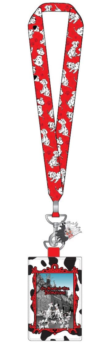 Loungefly Disney 101 Dalmatians Lanyard with Cardholder