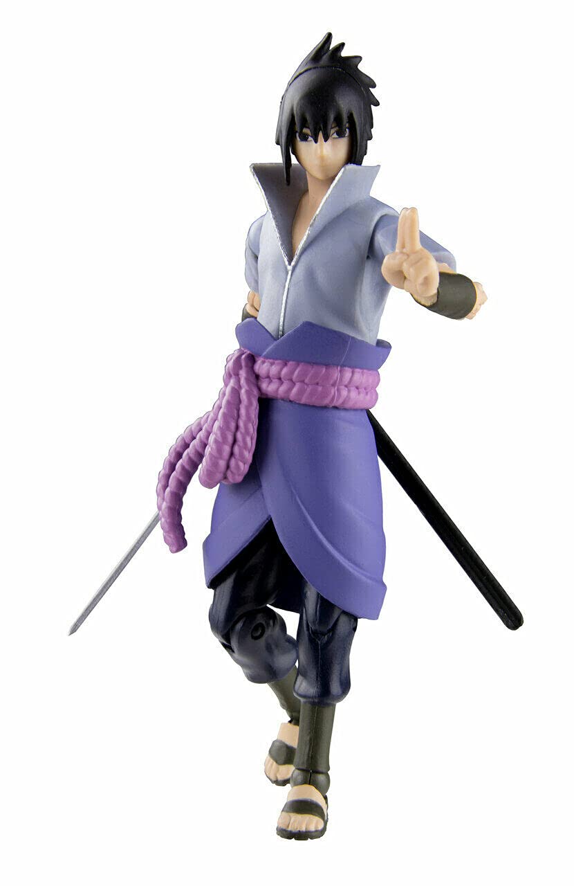 Toynami Naruto Shippuden: Sasuke Uchiha 4-Inch Poseable Action Figure