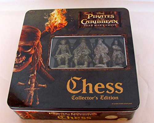 Disney Pirates of the Caribbean Dead Man’s Chest, Chess Collector’s Edition in a tin.