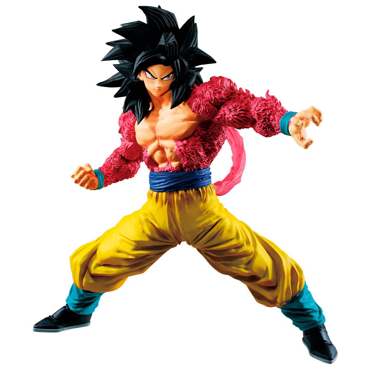 Banpresto Dragon Ball Gt Full Scratch The Super Saiyan4 Son Goku, Multiple Colors