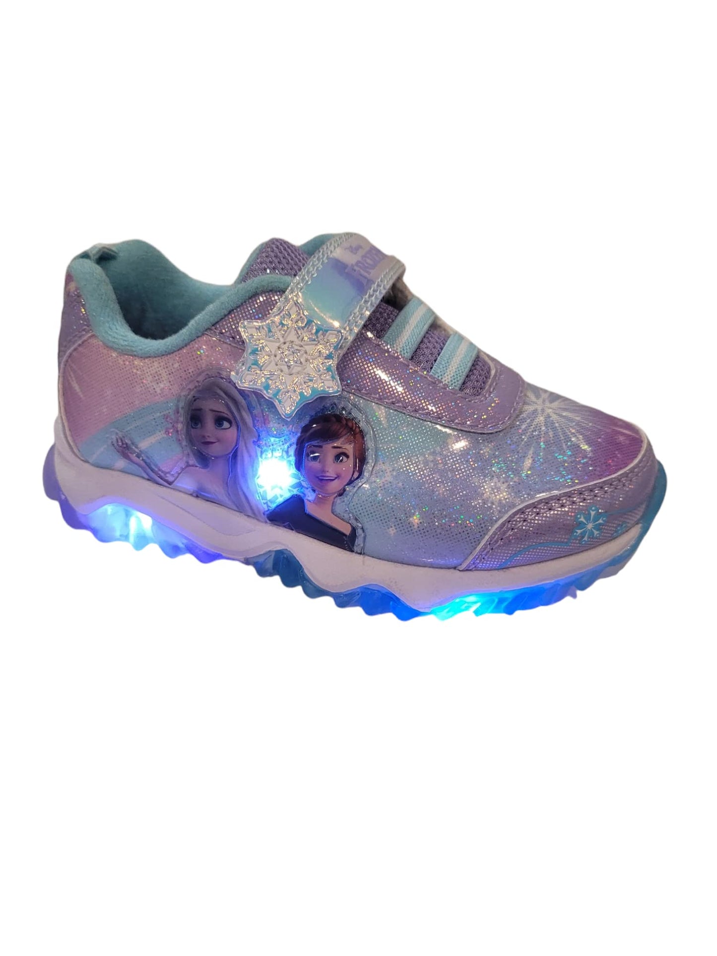 Disney Frozen 2 Girl's Lighted Athletic Sneaker (Toddler/Little Kid)