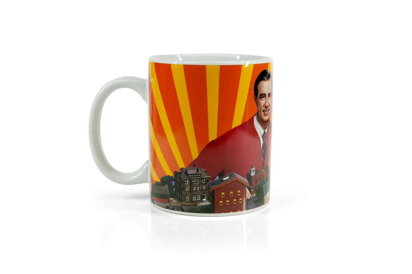 Mister Rogers Neighborhood Ceramic Coffee Mug | Won't You Be My Neighbor | Holds 15 Ounces