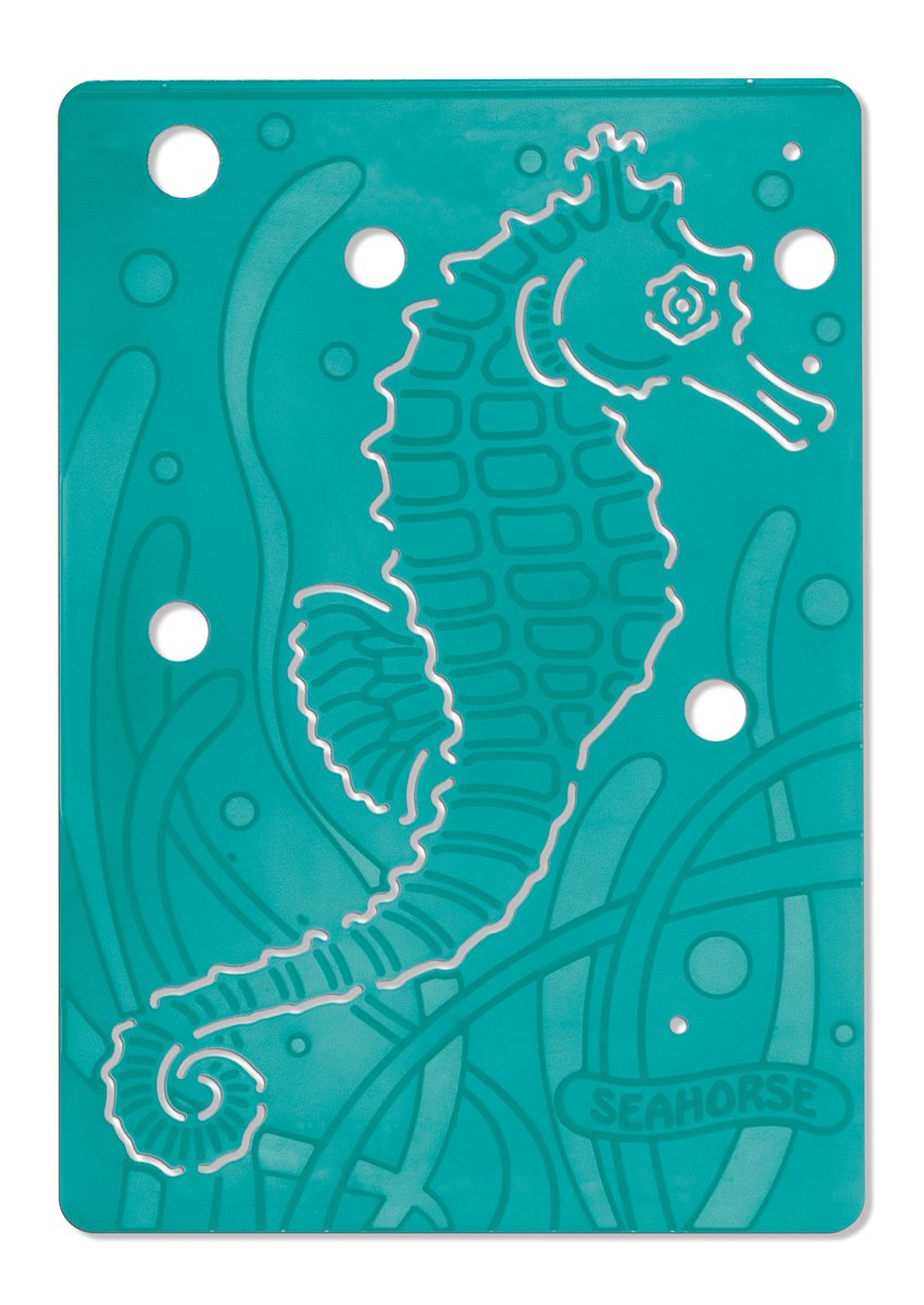 Melissa & Doug Textured Stencils - Sea Life