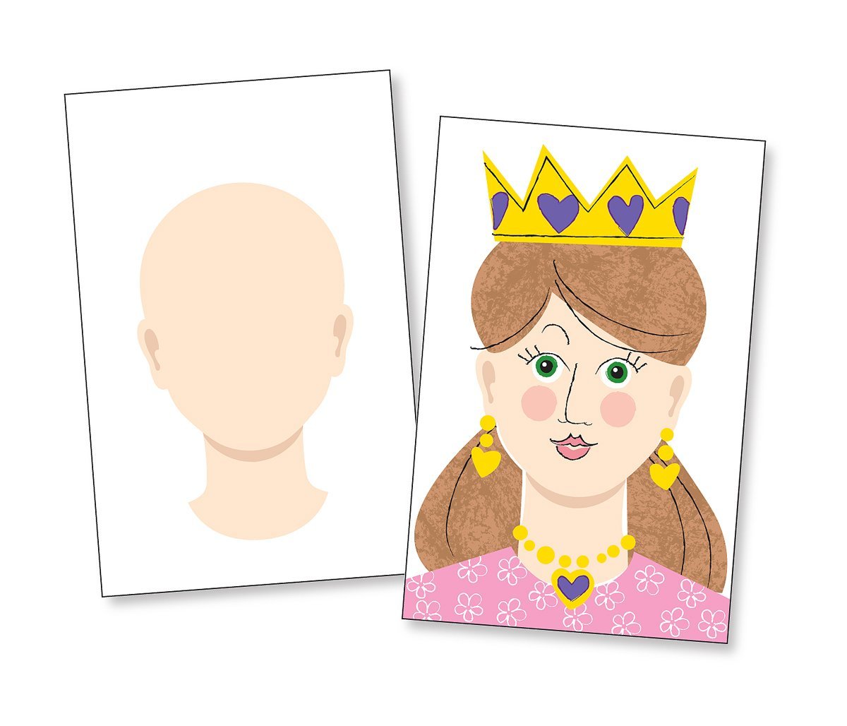 Melissa & Doug Create-A-Face Pad