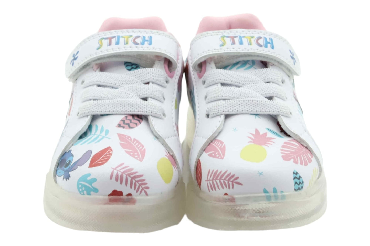 Disney Lilo and Stitch Girl's Lighted Athletic Sneaker (Toddler/Little Kid)