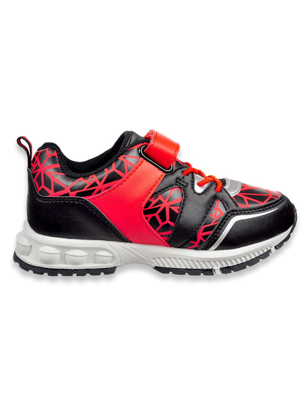 Favorite Characters Boys Marvel Spider-Man Lighted Athletic Sneaker, Red, Toddler, Size 7