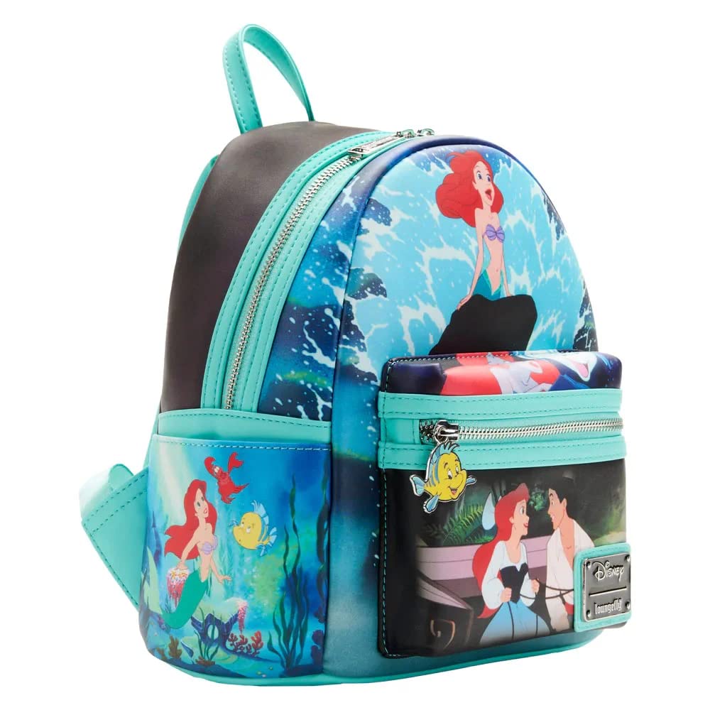 Loungefly Disney The Little Mermaid Princess Scenes Series Mini Backpack