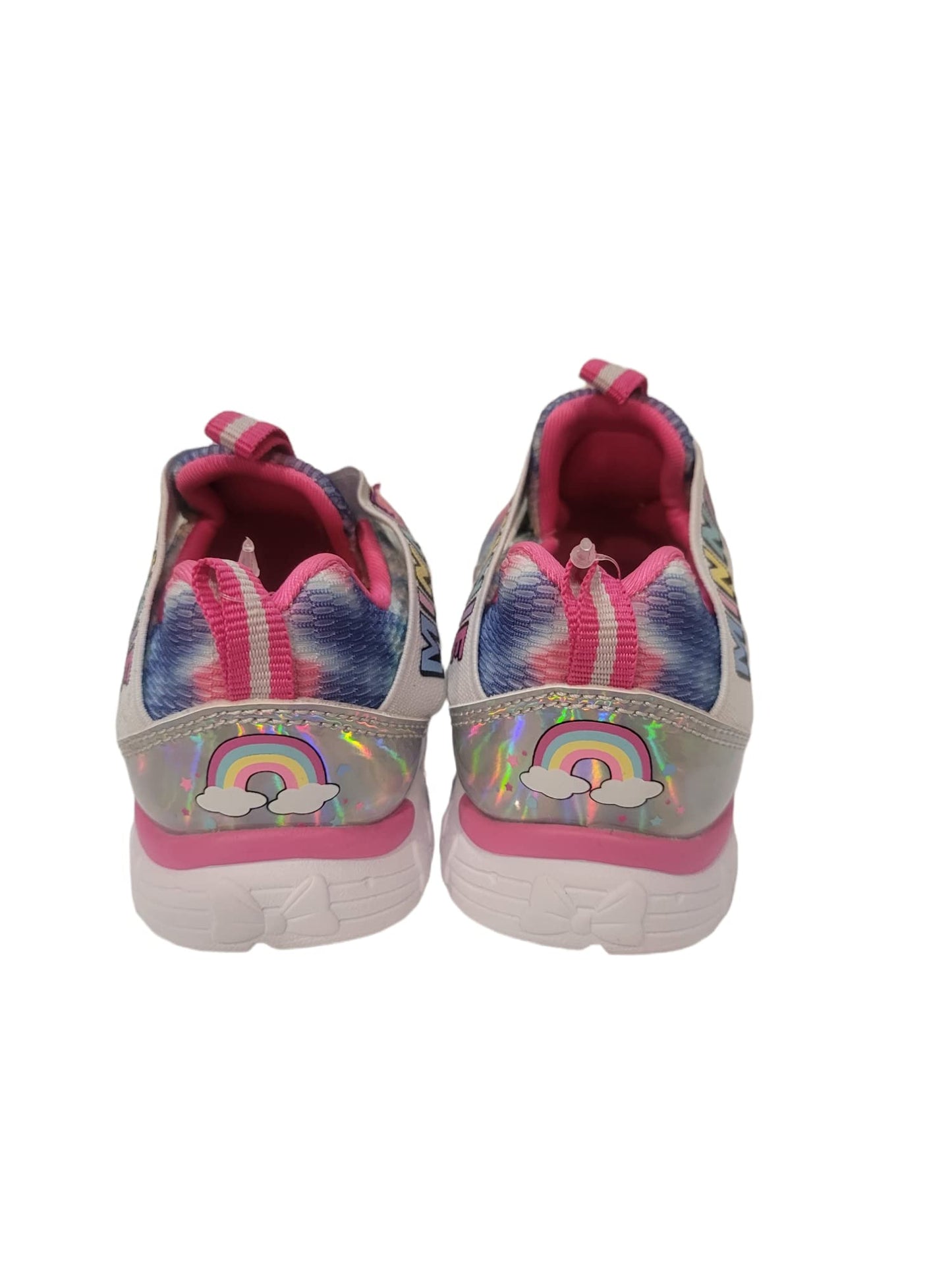 Disney Minnie Mouse Girl's Lighted Athletic Sneaker (Toddler/Little Kid)