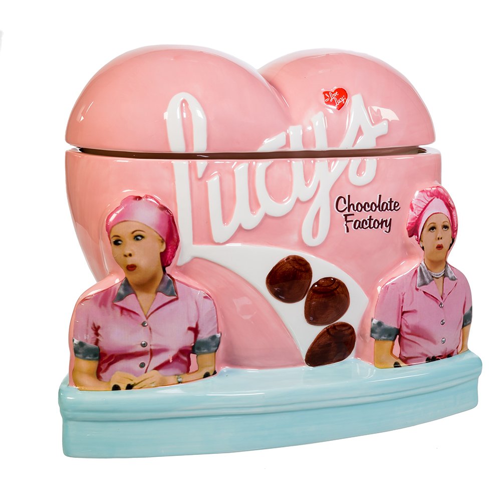 Kurt S. Adler I Love Lucy Chocolate Factory Cookie Jar