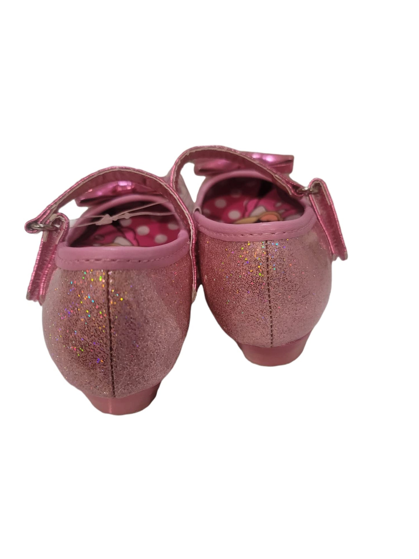 Disney Minnie Mouse Pink Girl's Heel Dress Shoe (Toddler/Little Kid)
