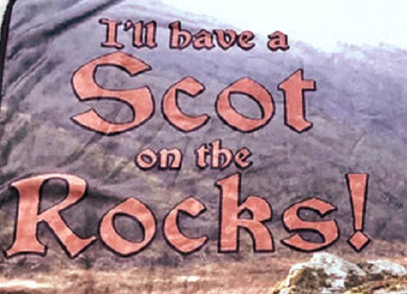 Surreal Entertainment Outlander Scot on The Rocks Throw Standand