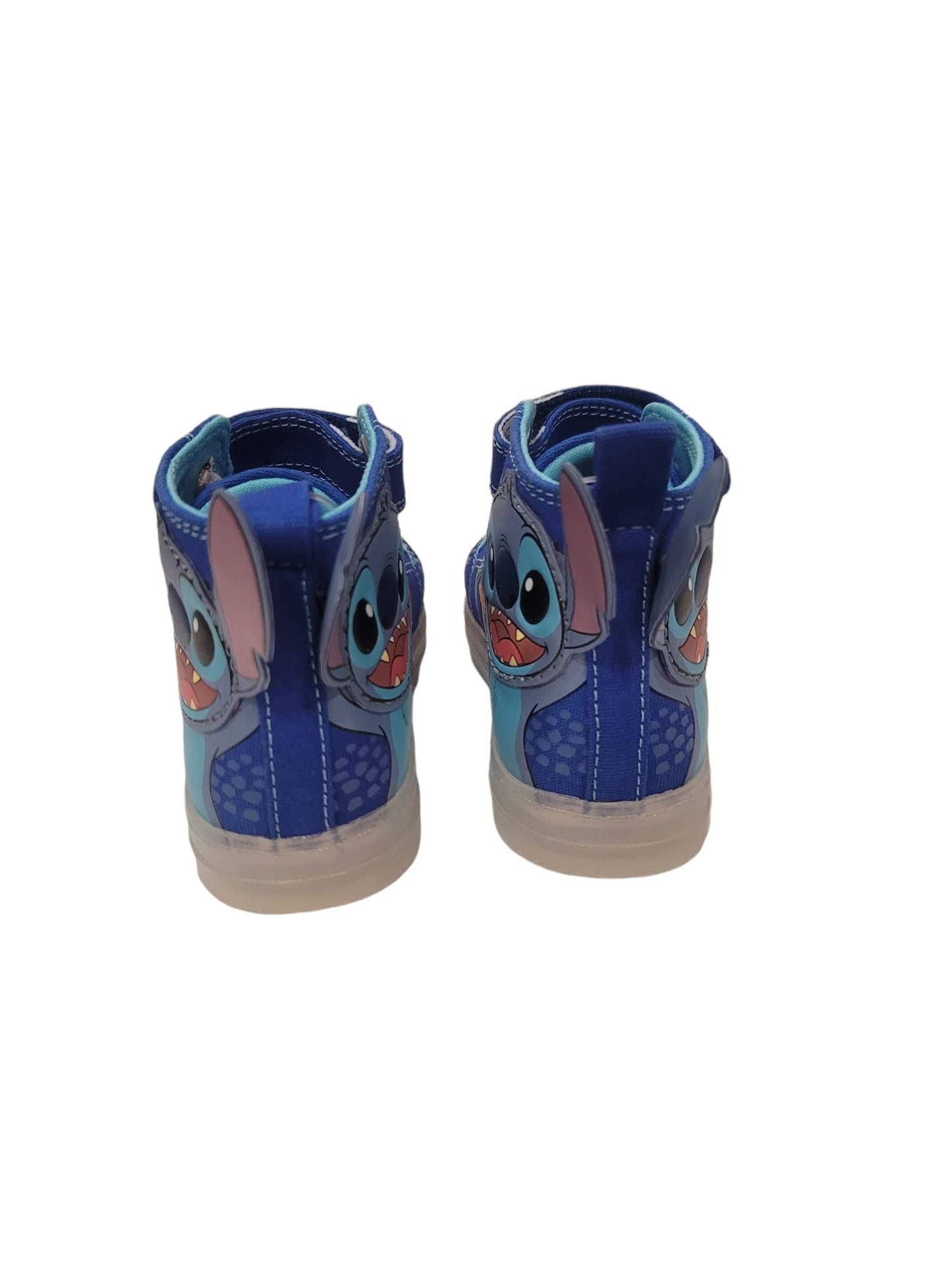 Disney Lilo and Stitch Hi Top Lighted Blue Sneaker (Toddler/Little Kid)