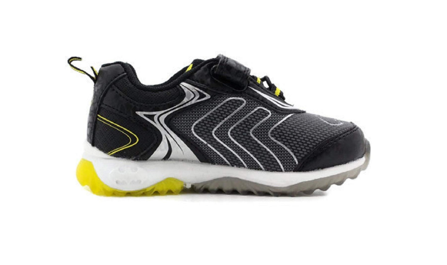 DC Comics Batman Boys Lighted Athletic Sneaker, Toddler/Little Kid