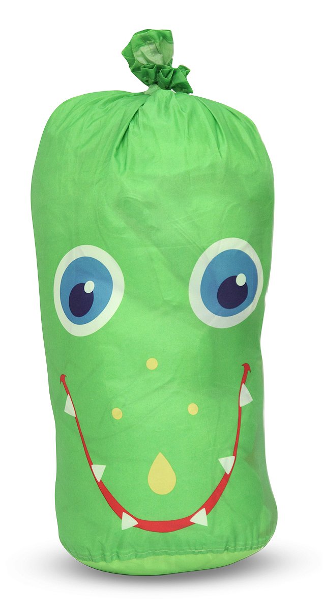 Melissa Doug Sunny Patch Augie Alligator Sleeping Bag