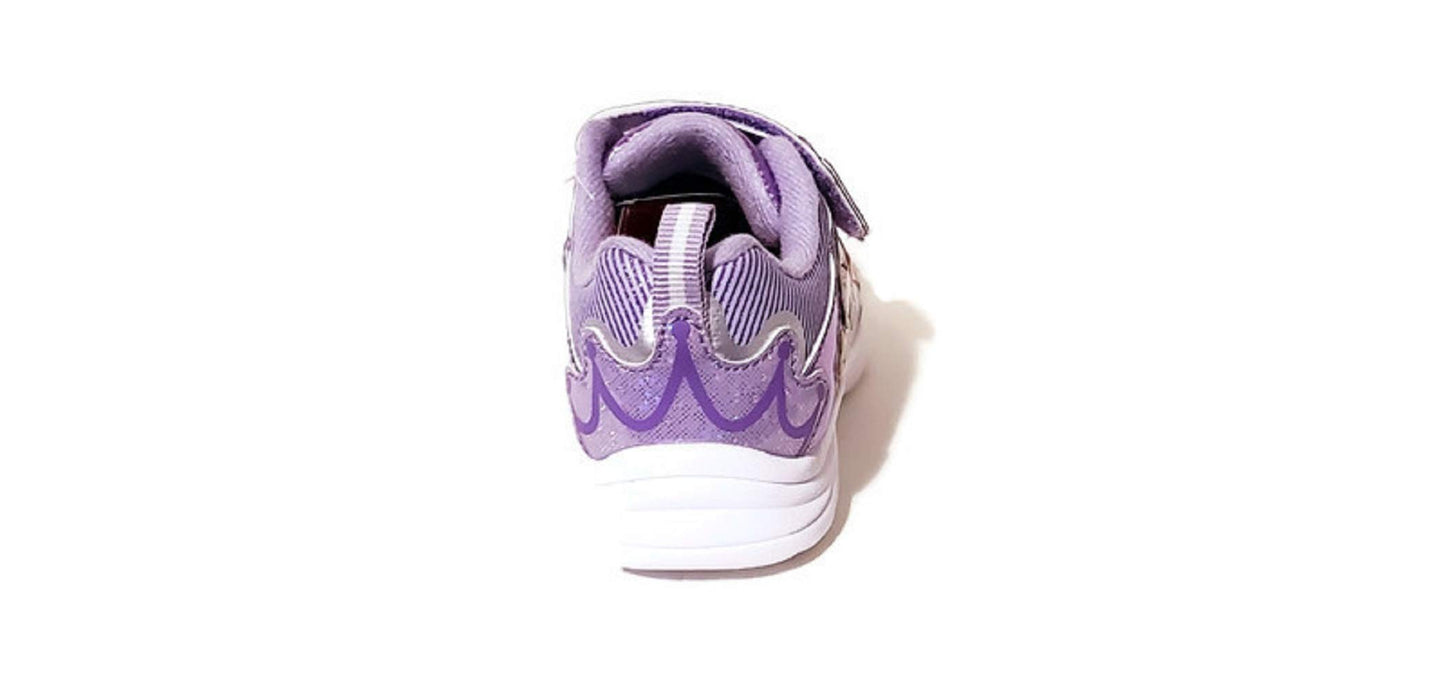 Disney Princess Lighted Athletic Sneaker, Size 10 Purple