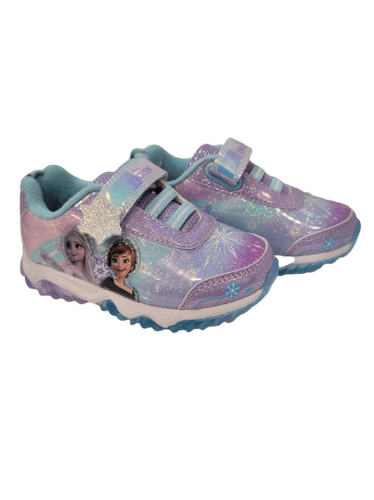 Disney Frozen 2 Girl's Lighted Athletic Sneaker (Toddler/Little Kid)