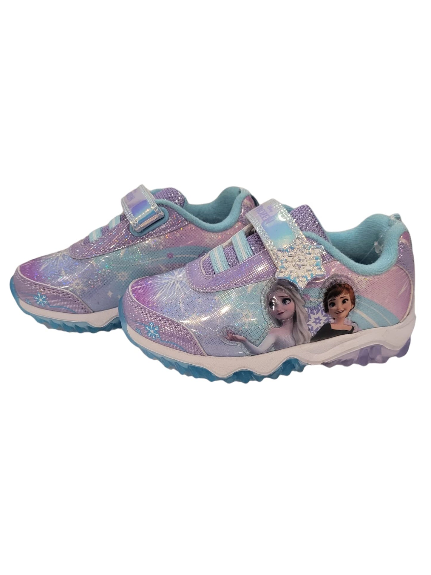 Disney Frozen 2 Girl's Lighted Athletic Sneaker (Toddler/Little Kid)