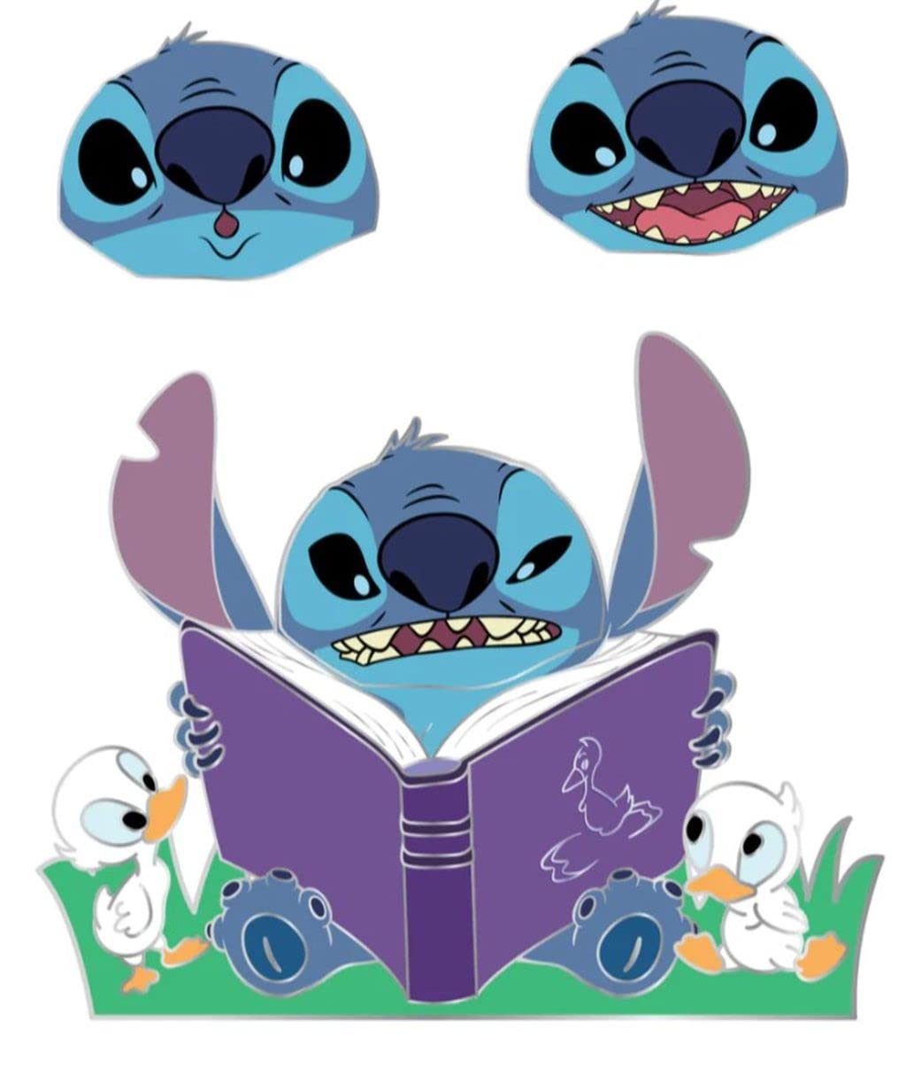 Loungefly Lilo & Stitch Mixed Emotions 4pc Pin Set