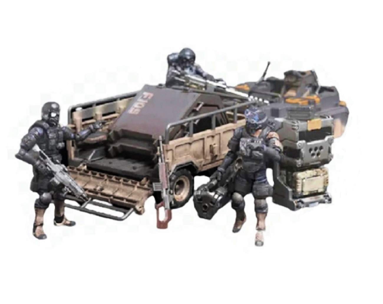 Acid Rain Field Defensive Perimeter Exclusive Set, 1/18 3.75 Inch