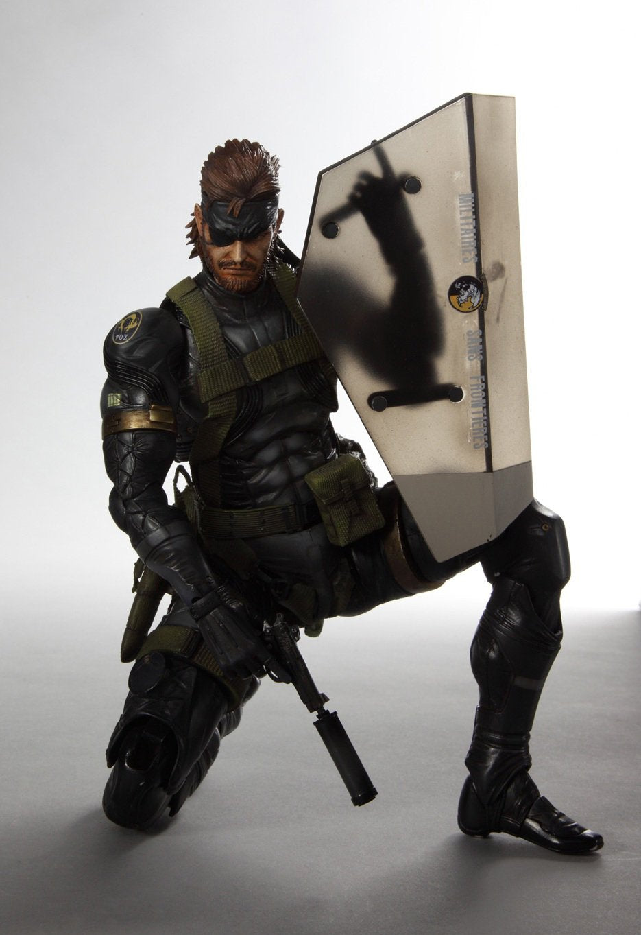 Metal Gear Solid Peace Walker Square Enix Play Arts Kai Action Figure Snake Sneaking Suit