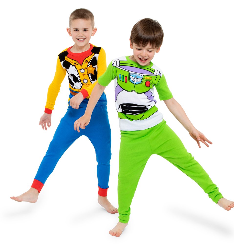 Disney Boys' Toy Story Snug Fit Cotton Pajamas
