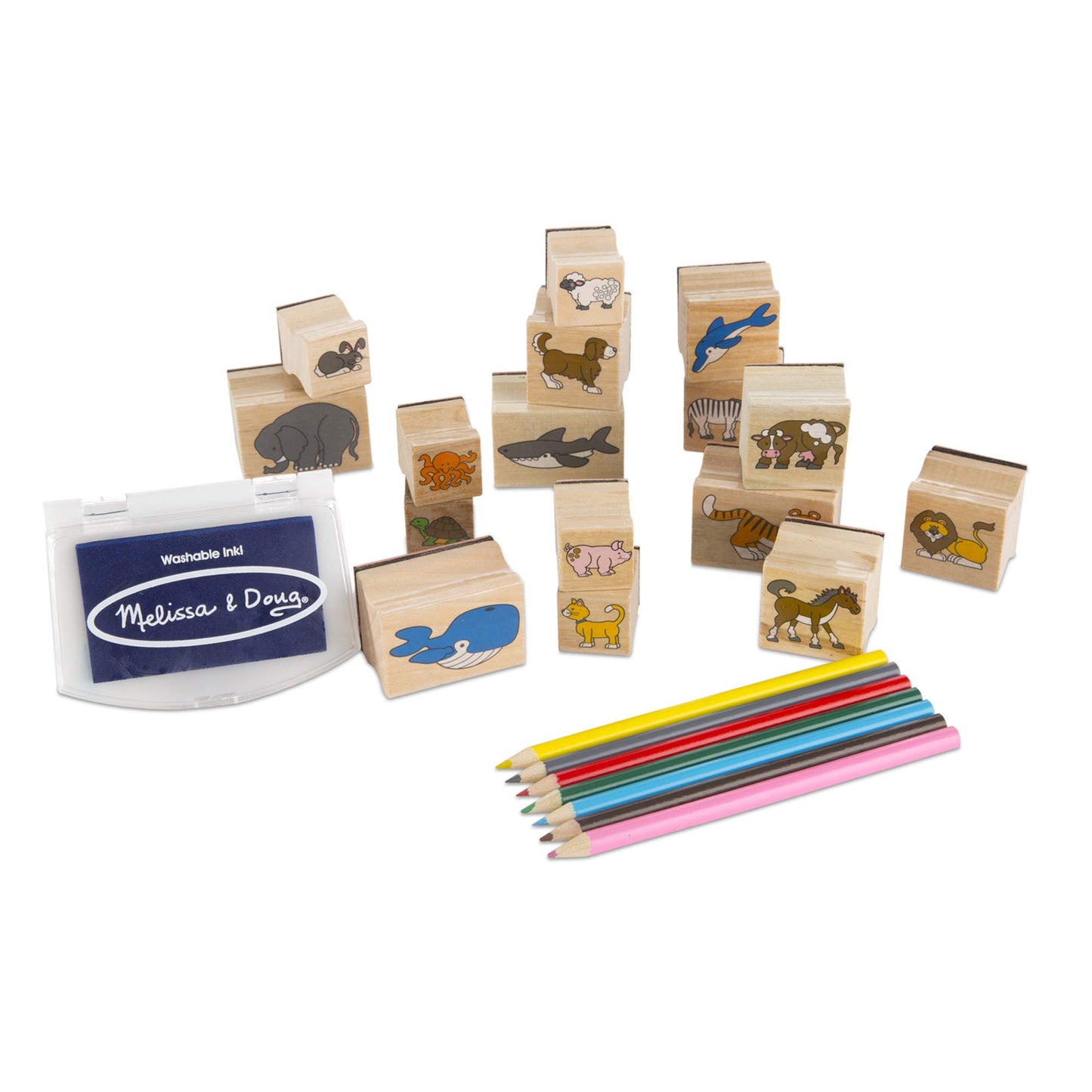 Melissa & Doug Animal Stamp Set