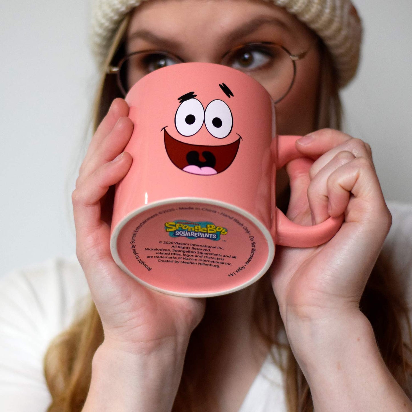 Patrick Officially licensed Big Face Jumbo 20 oz Coffee Mug - Perfect for coffee lovers and SpongeBob SquarePants fans!