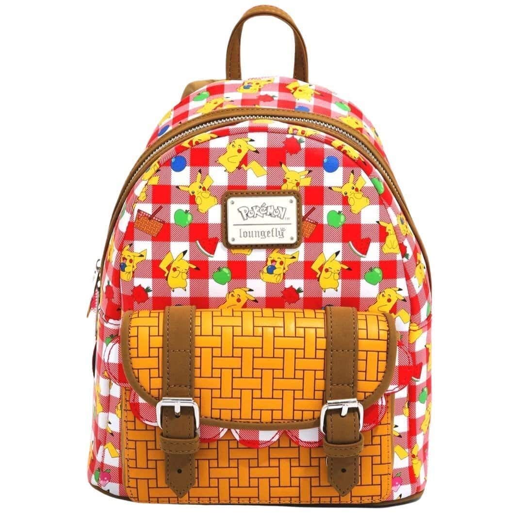 Loungefly Pokemon Pikachu Picnic Basket Mini Backpack