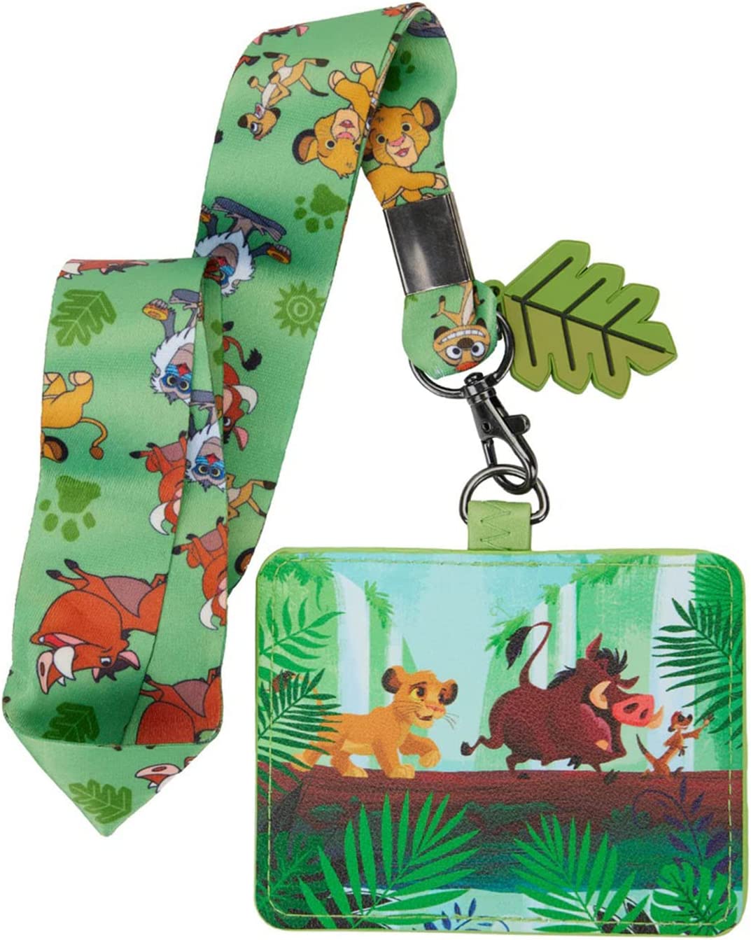 LOUNGEFLY Disney Lion King Hakuna Matata Lanyard with Cardholder