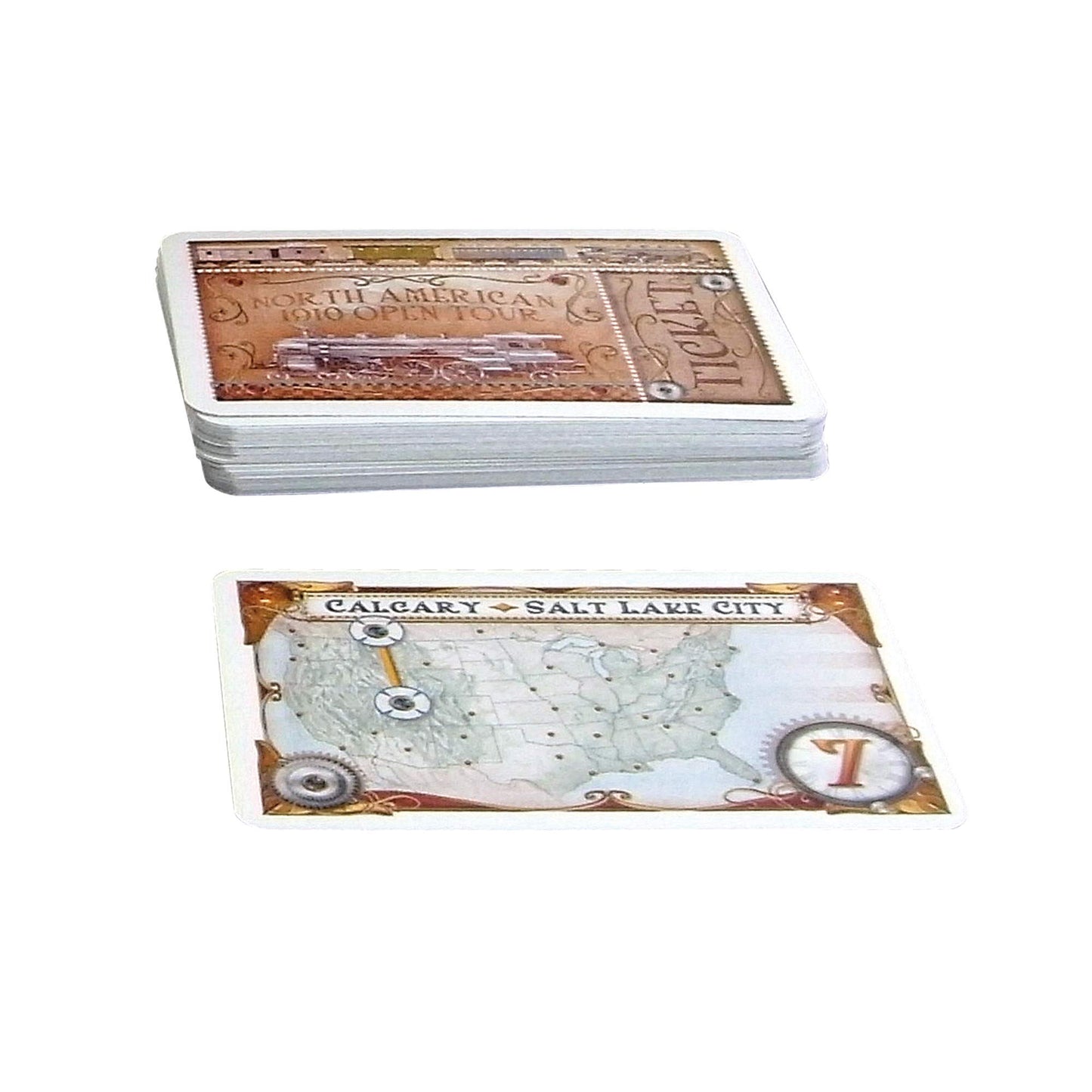 Ticket to Ride USA 1910 Board Game EXPANSION | Board Game for Adults and Family | Train Game | Ages 8+ | For 2 to 5 players | Made by Days of Wonder