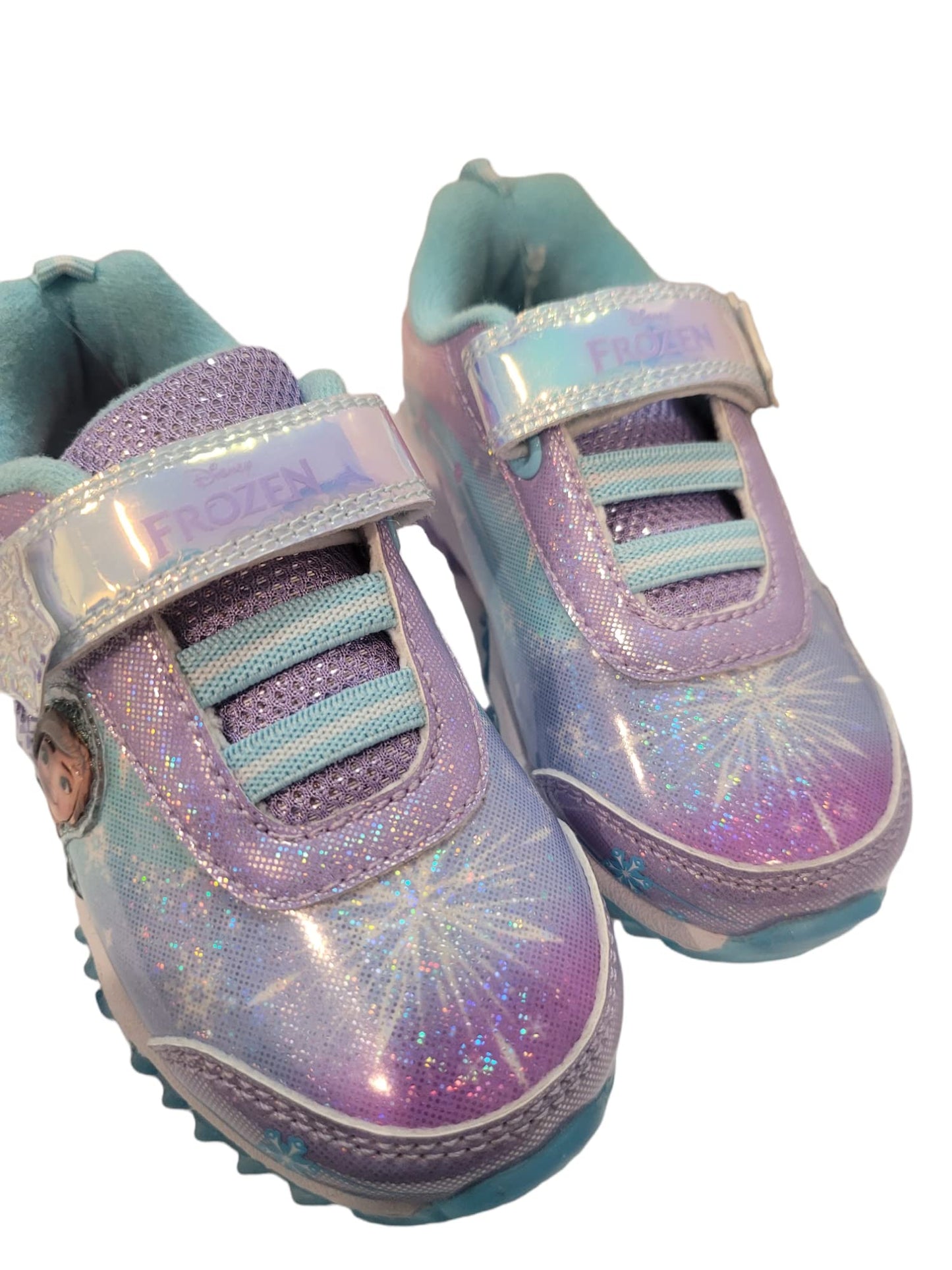 Disney Frozen 2 Girl's Lighted Athletic Sneaker (Toddler/Little Kid)