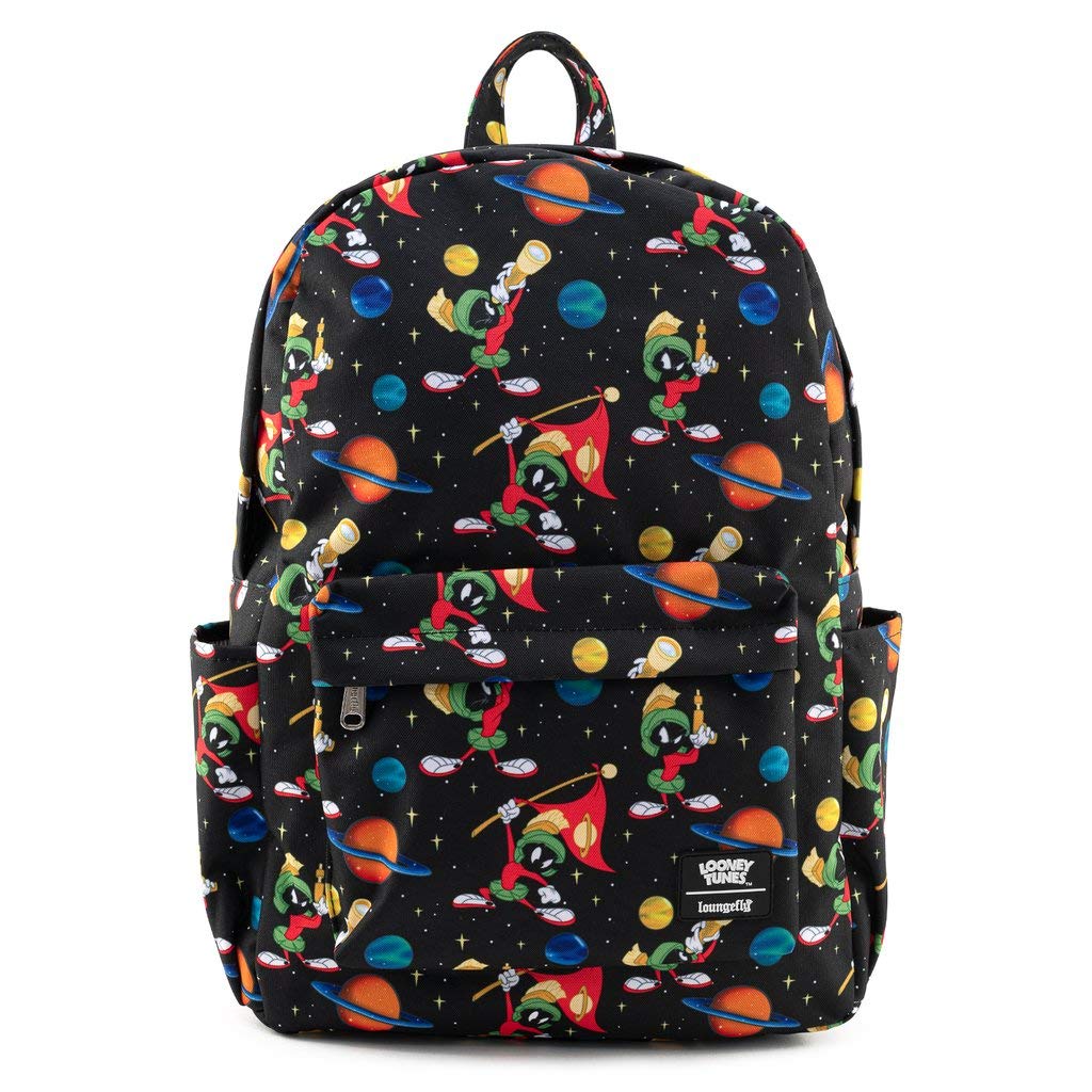 Loungefly Looney Tunes Marvin the Martian Space Nylon Backpack