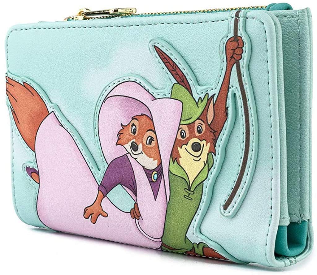 Loungefly x Disney Robin Hood Robin Rescues Maid Marian Wallet