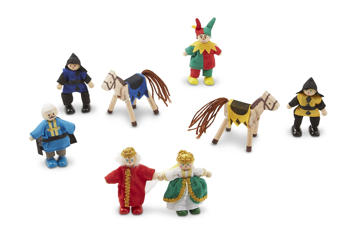 Castle Wooden Figure Set