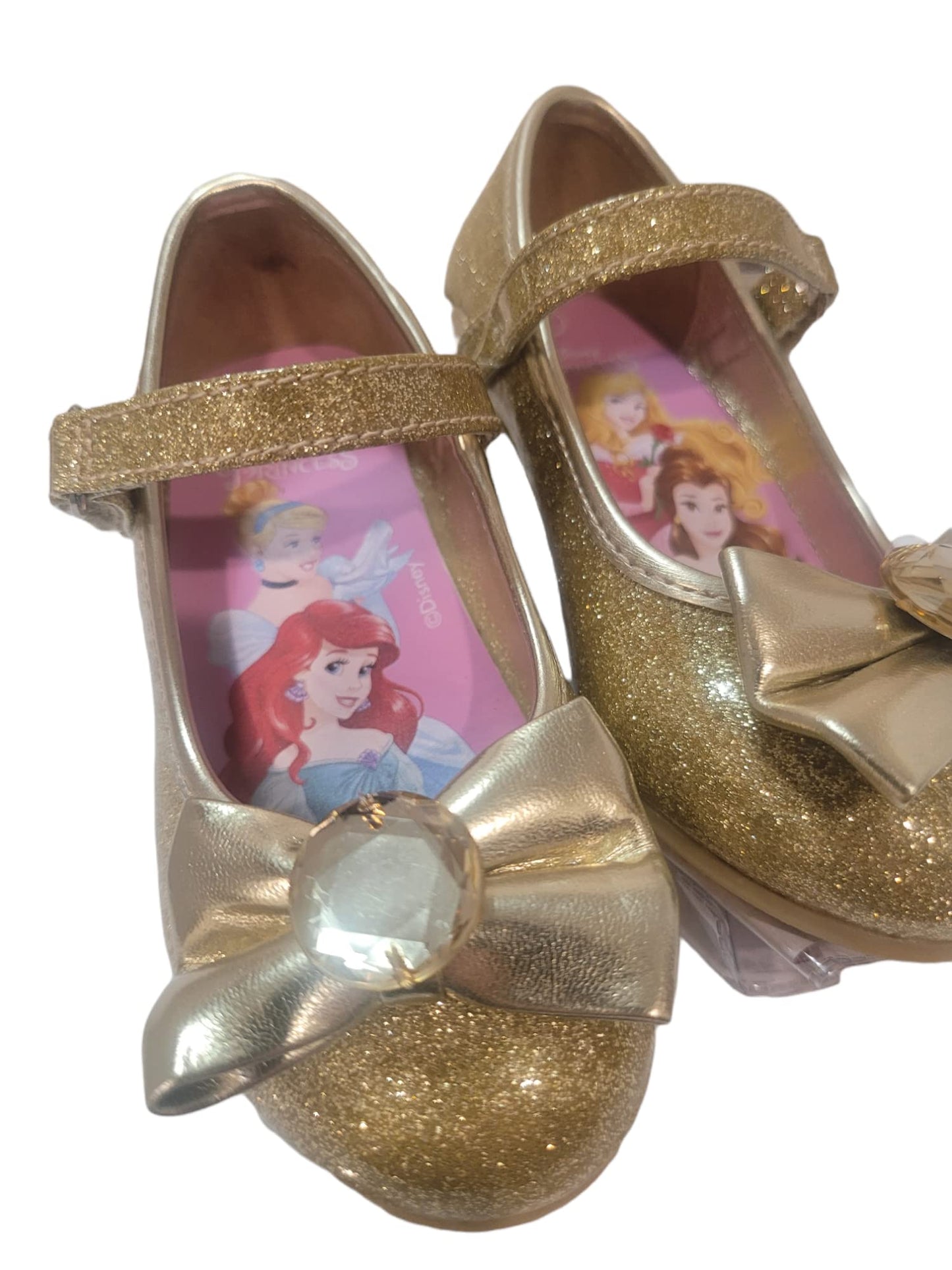 Disney Princess Gold Girl's Heel Dress Shoe (Toddler/Little Kid)