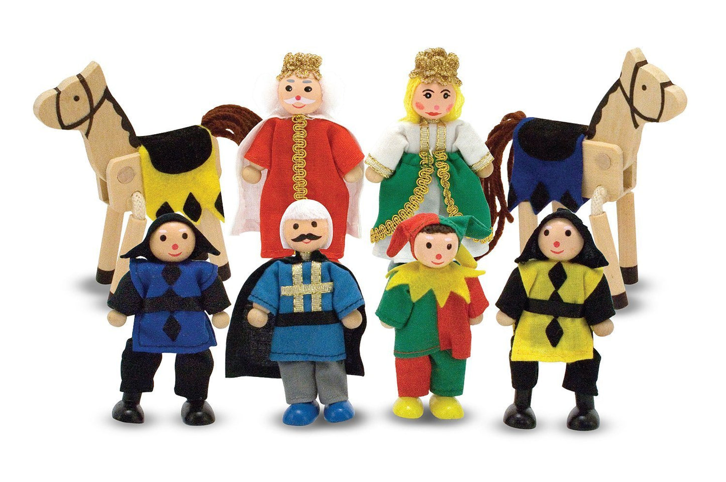 Castle Wooden Figure Set