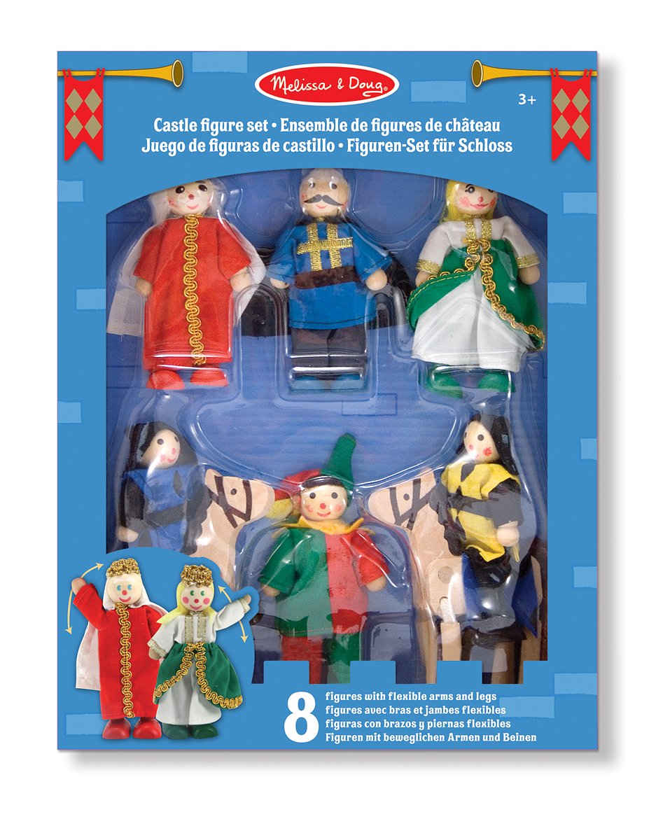 Castle Wooden Figure Set