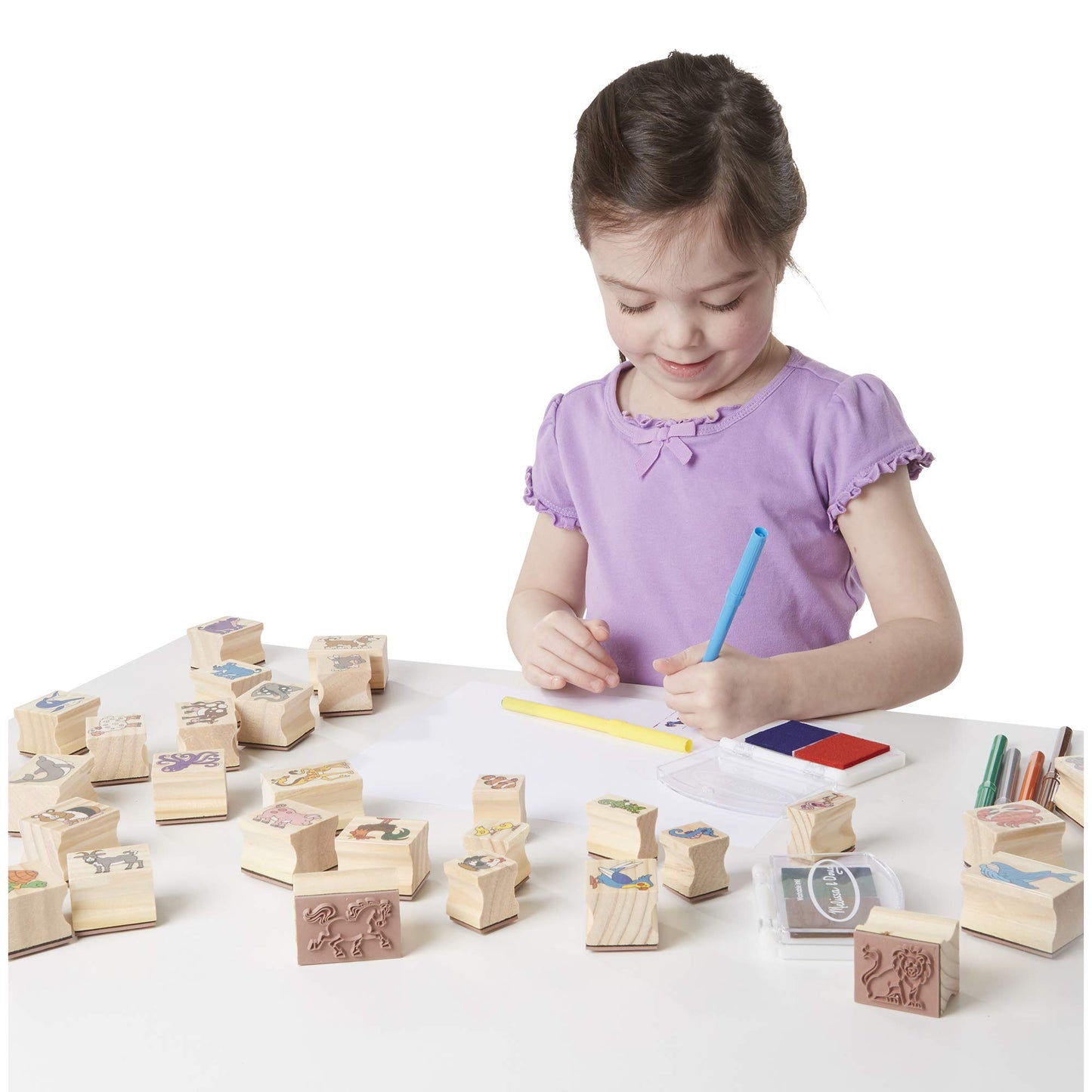 Melissa & Doug Classroom Stamp Set