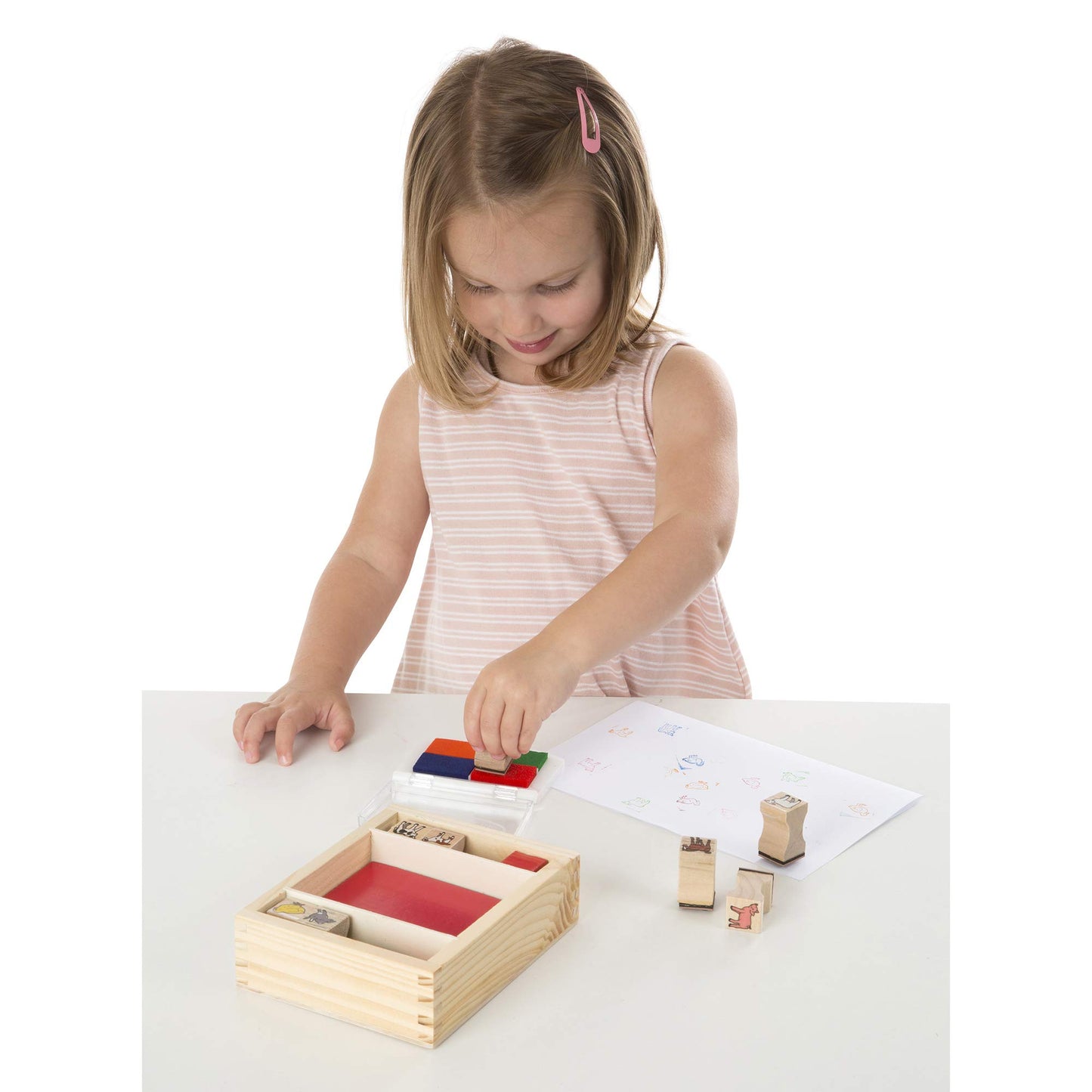 Melissa & Doug Baby Farm Animals Stamp Set